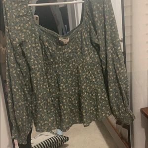 Pacsun Babydoll Blouse